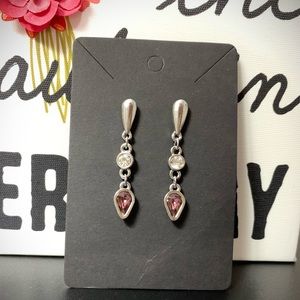 Silver earrings